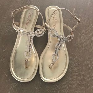 NWOT Lilly Pulitzer Newport Wedge Sandal